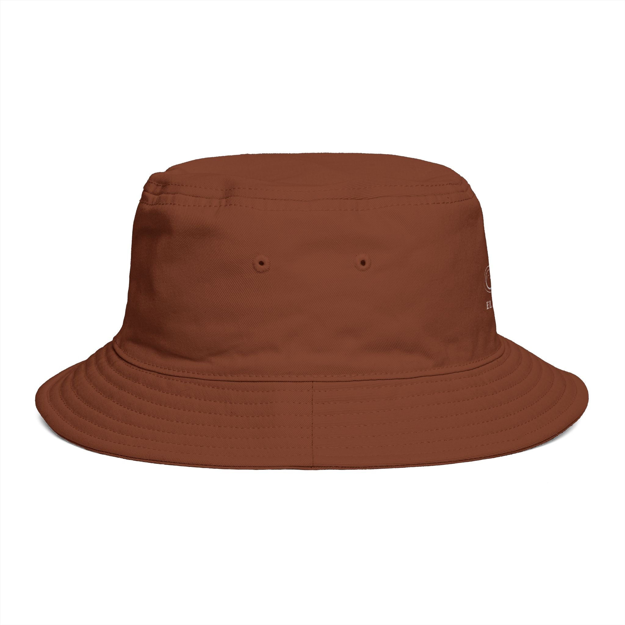 JP Ellington Embroidered Bucket Hat | Personalized Initials, Brown