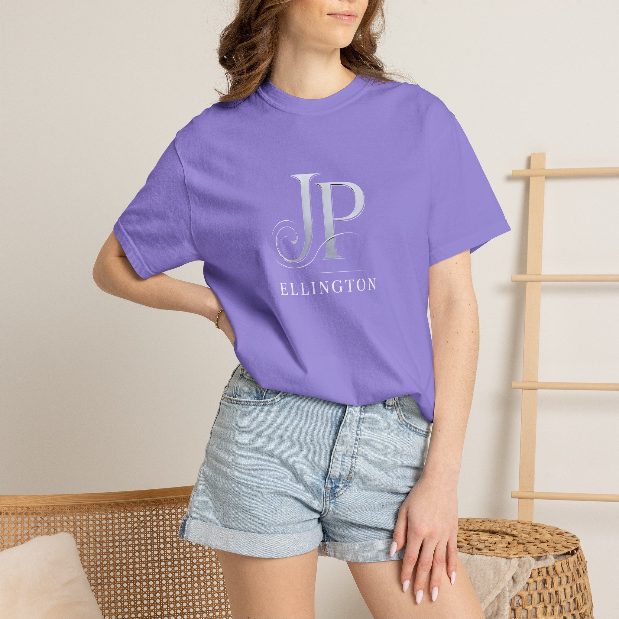 JP Ellington T-shirt | Initials Minimalist Lettering