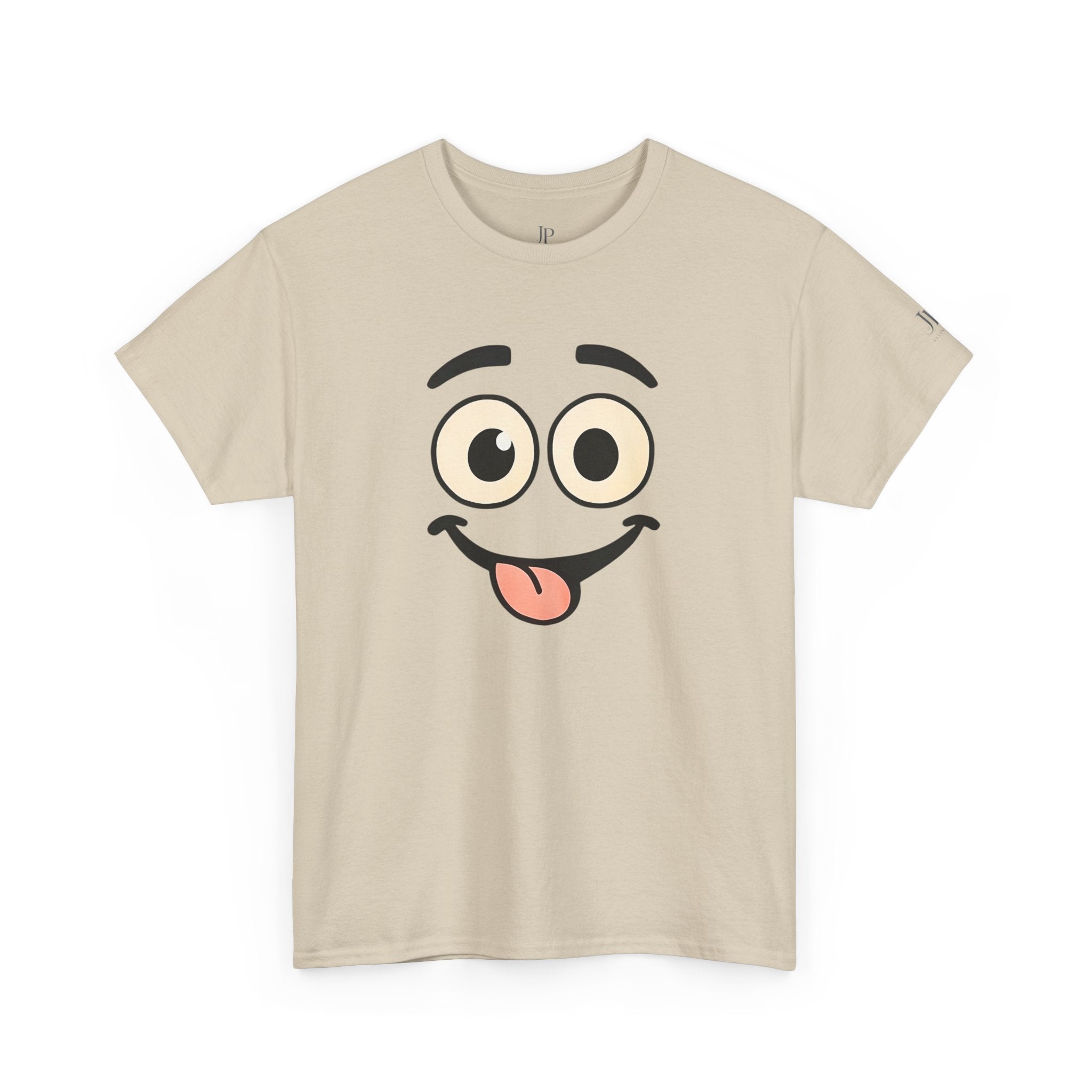 Goofy Smiley Face T-Shirt | Cute Tongue-Out Emoji Tee, JP Ellington Edition