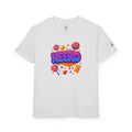 Neero Candy Splash Youth T-Shirt | Colorful Bubble Letter Graphic, JPE Kids Edition