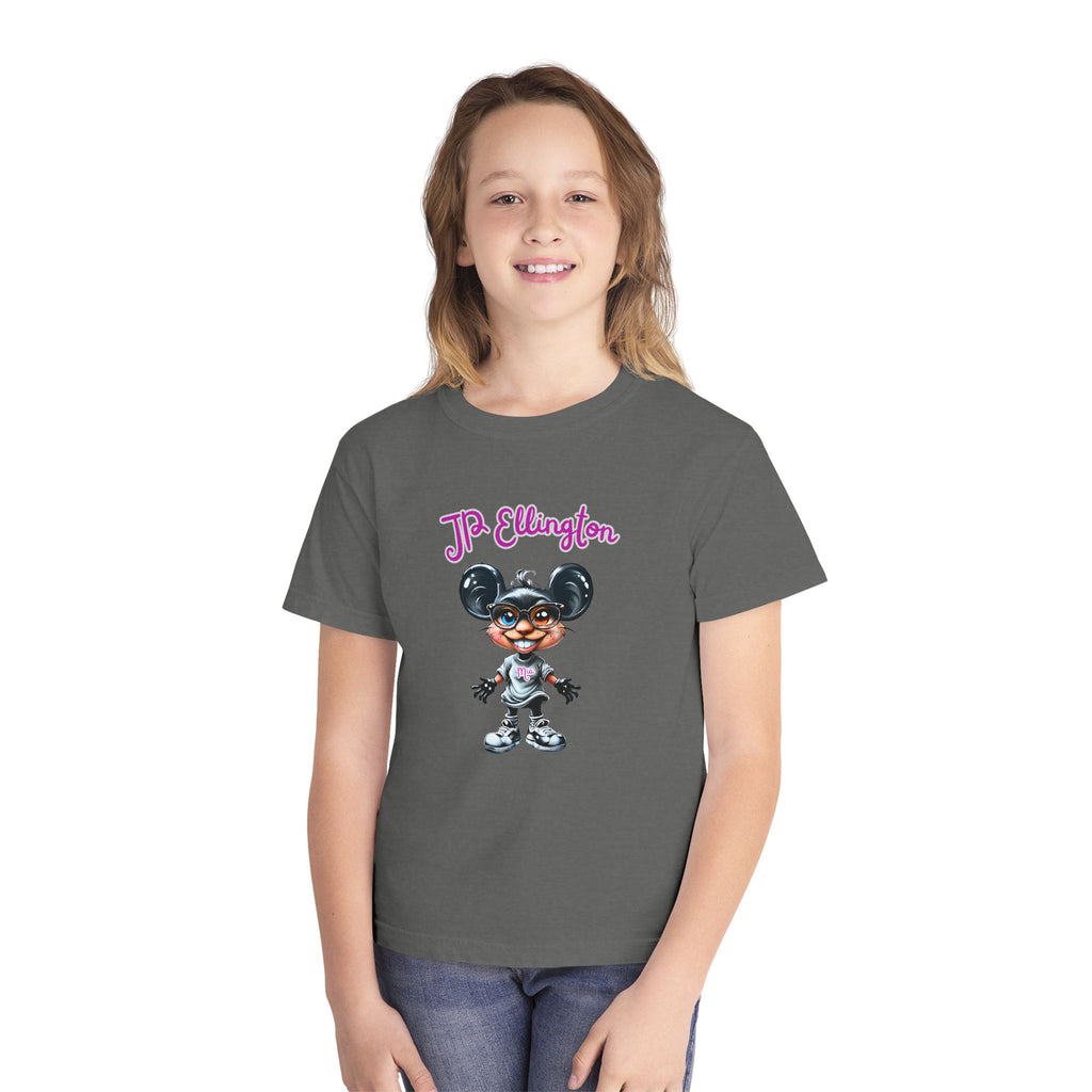 JP Ellington Mouse Character Tee | Cute Cartoon Kid Shirt
