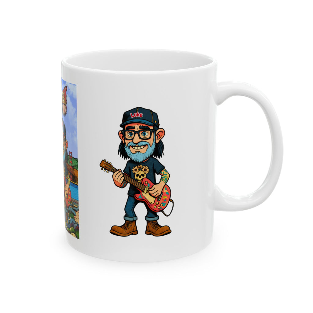 Freedom Made America Mug | Golden Gate, Route 66, California, San Francisco mug