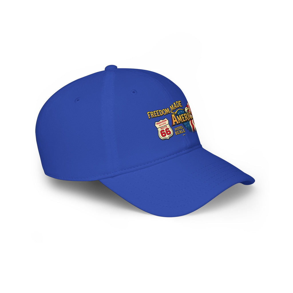 Freedom Made America Route 66 Flag Cap