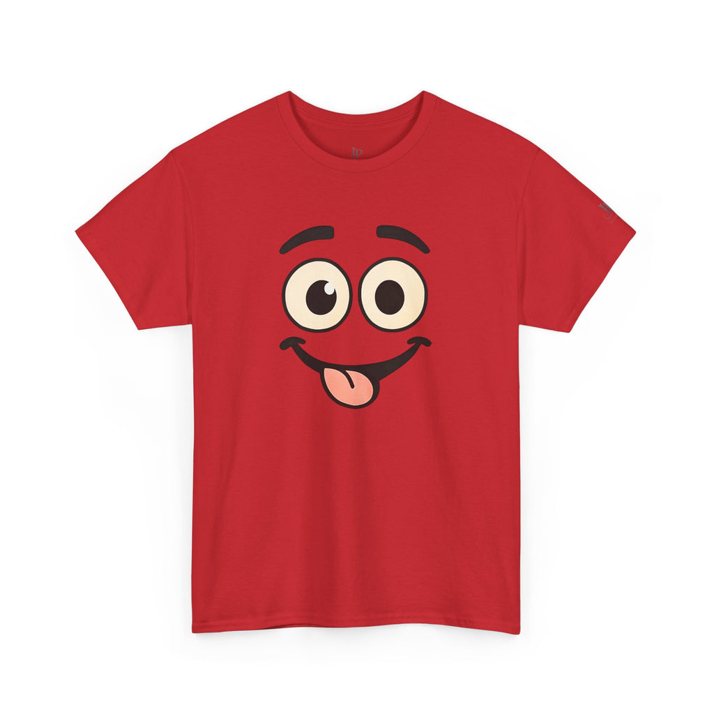Goofy Smiley Face T-Shirt | Cute Tongue-Out Emoji Tee, JP Ellington Edition