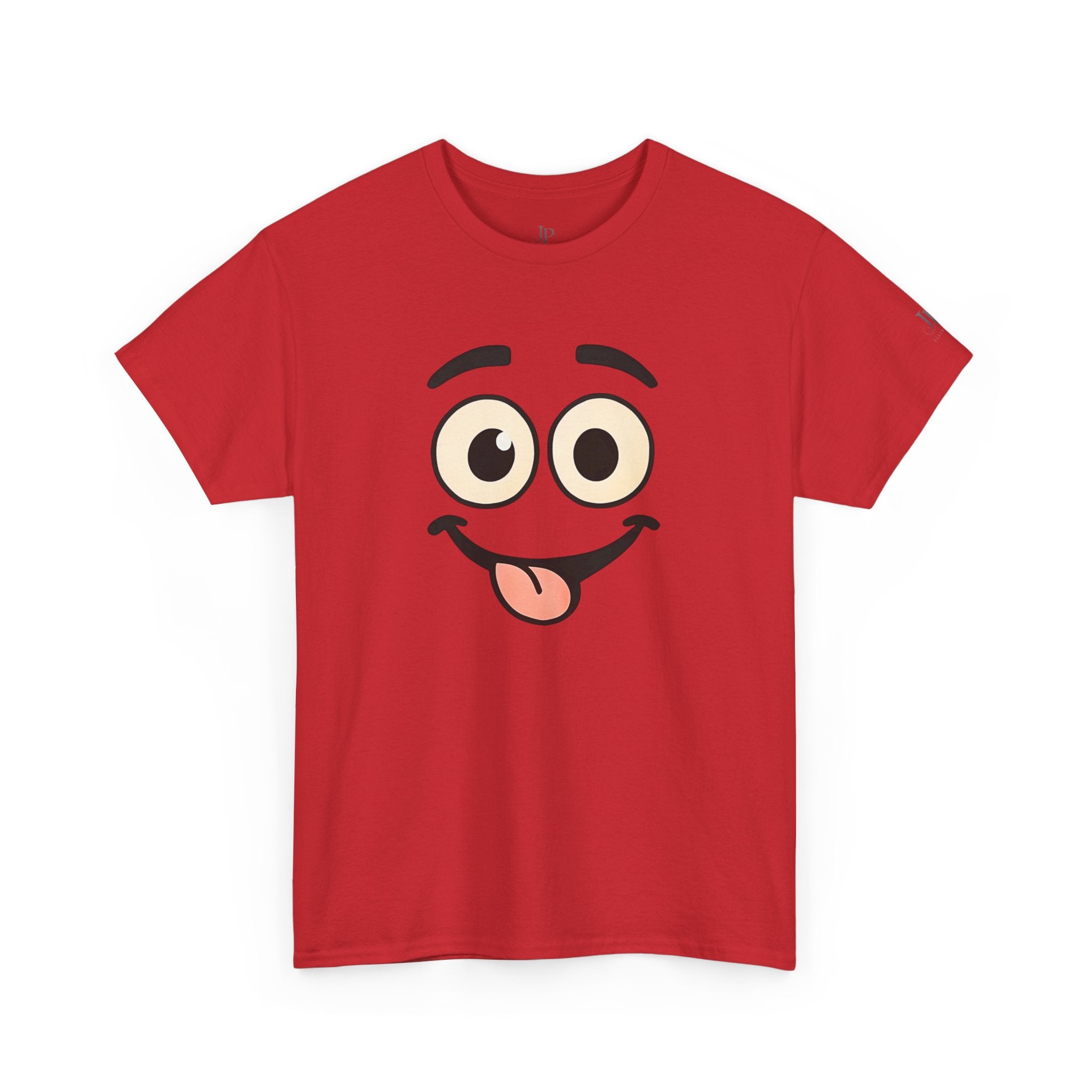 Goofy Smiley Face T-Shirt | Cute Tongue-Out Emoji Tee, JP Ellington Edition