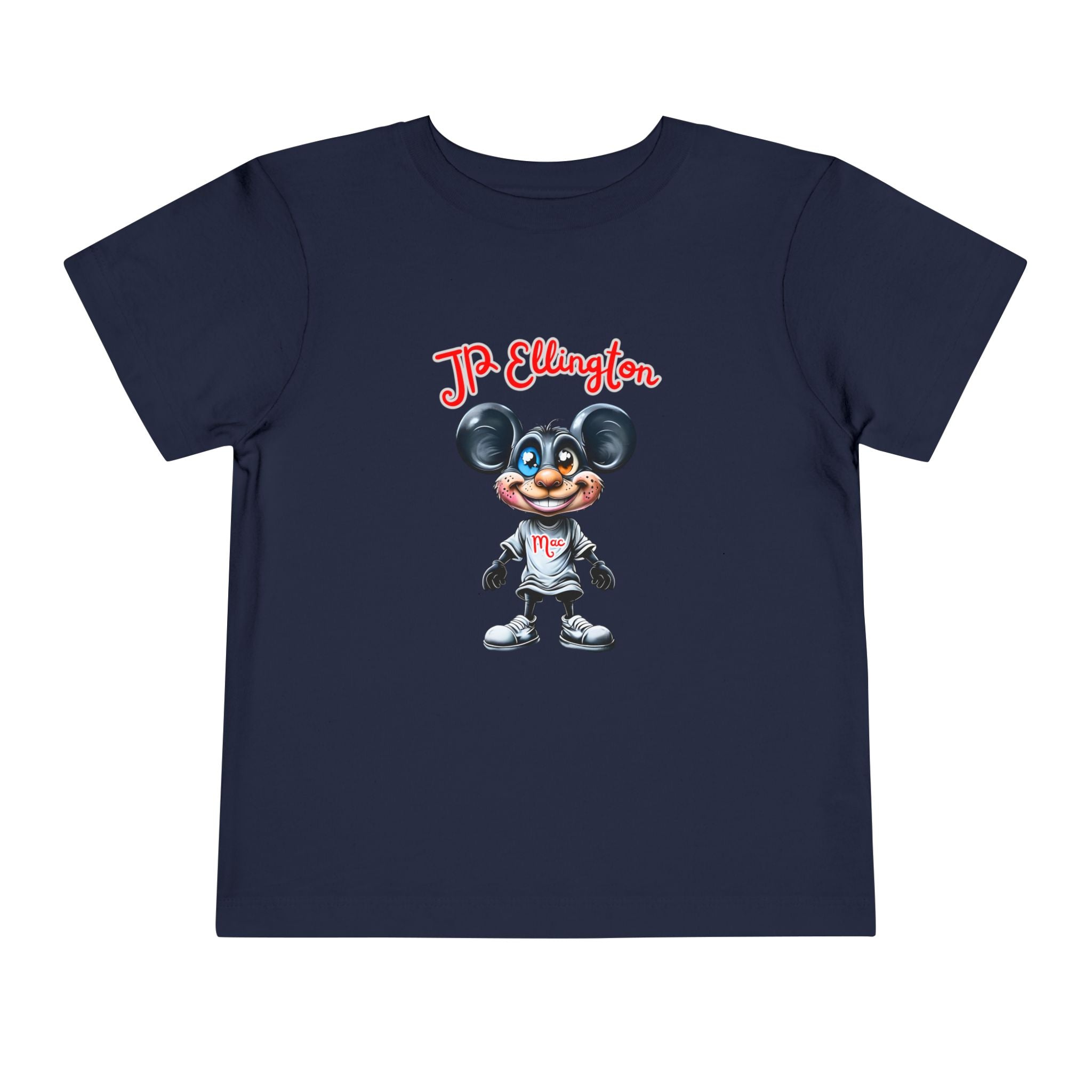 JP Ellington Cartoon Maus Charakter T-Shirt | Maus-Illustration im Vintage-Stil