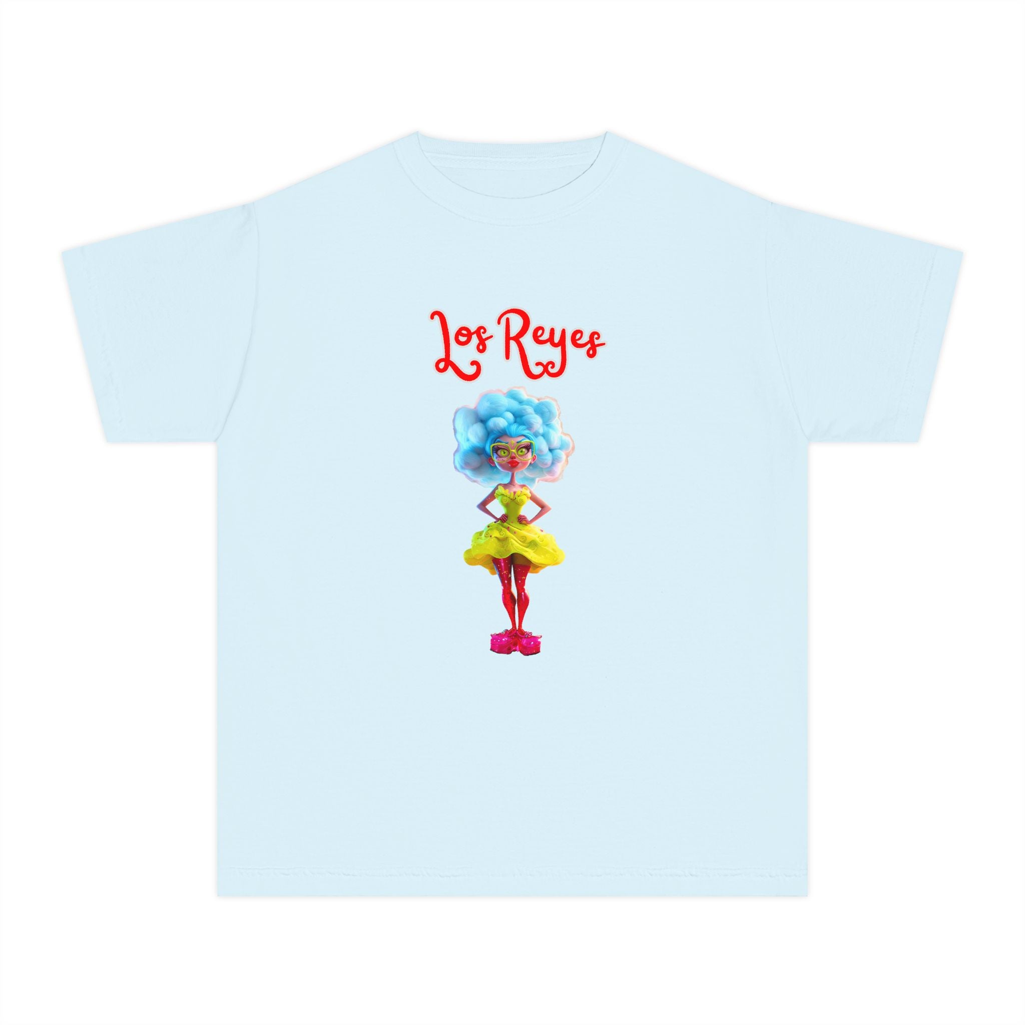 Los Reyes buntes Kinder T-Shirt | Kinder Baumwollshirt von JPE