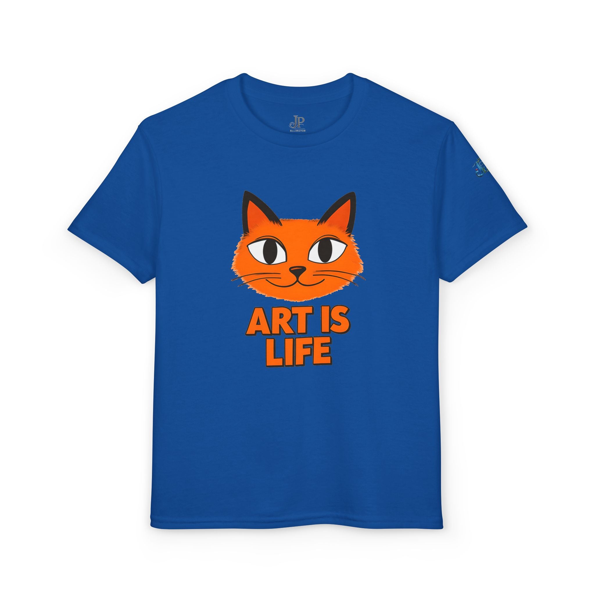 Art Is Life T-Shirt für Jugendliche | Grafik-T-Shirt für Kinder, JPE Kids Edition