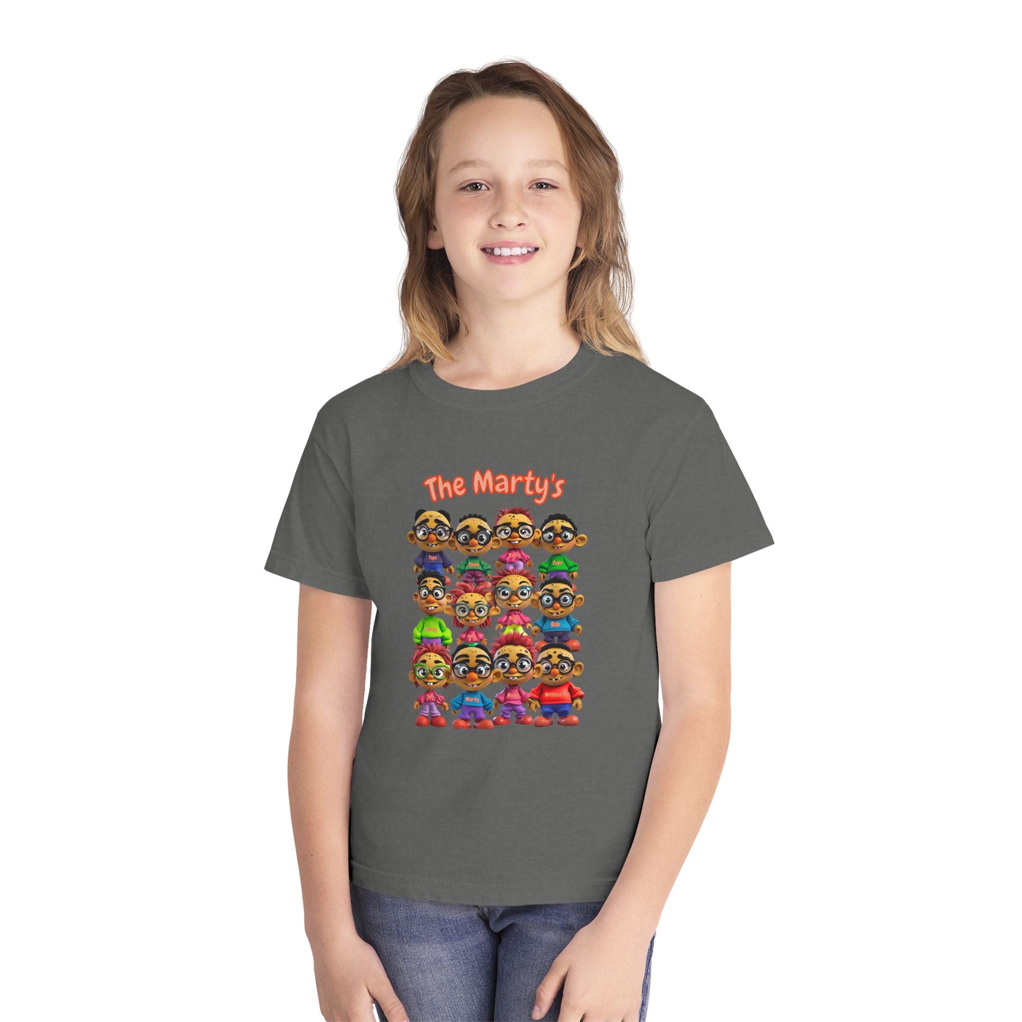 The Martys Cartoon T-Shirt | JPE Kids Graphic Character Shirt