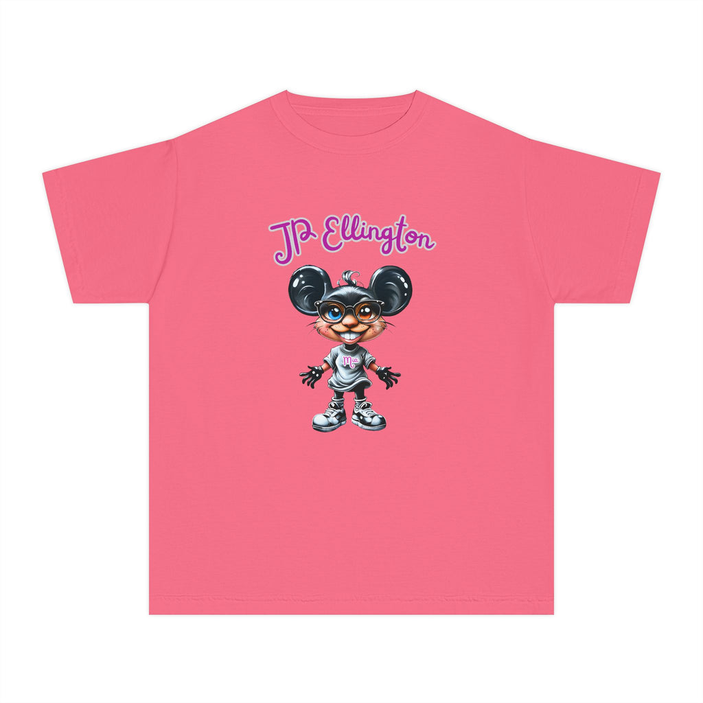 JP Ellington Mouse Character Tee | Cute Cartoon Kid Shirt