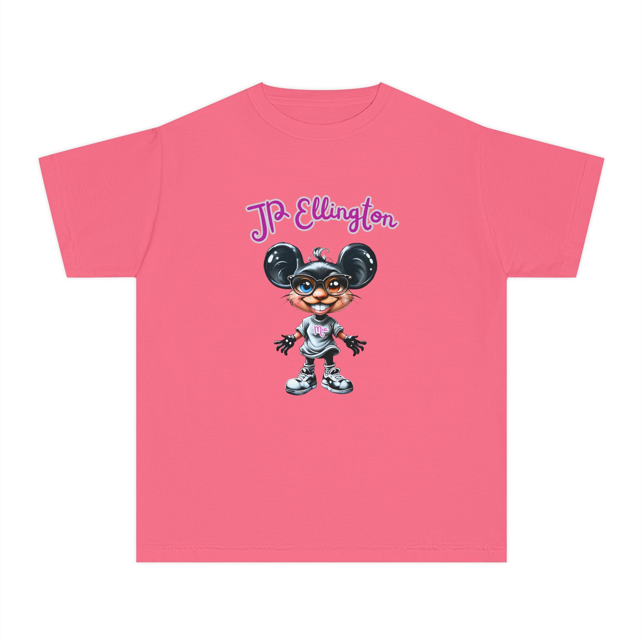JP Ellington Mouse Character Tee | Cute Cartoon Kid Shirt