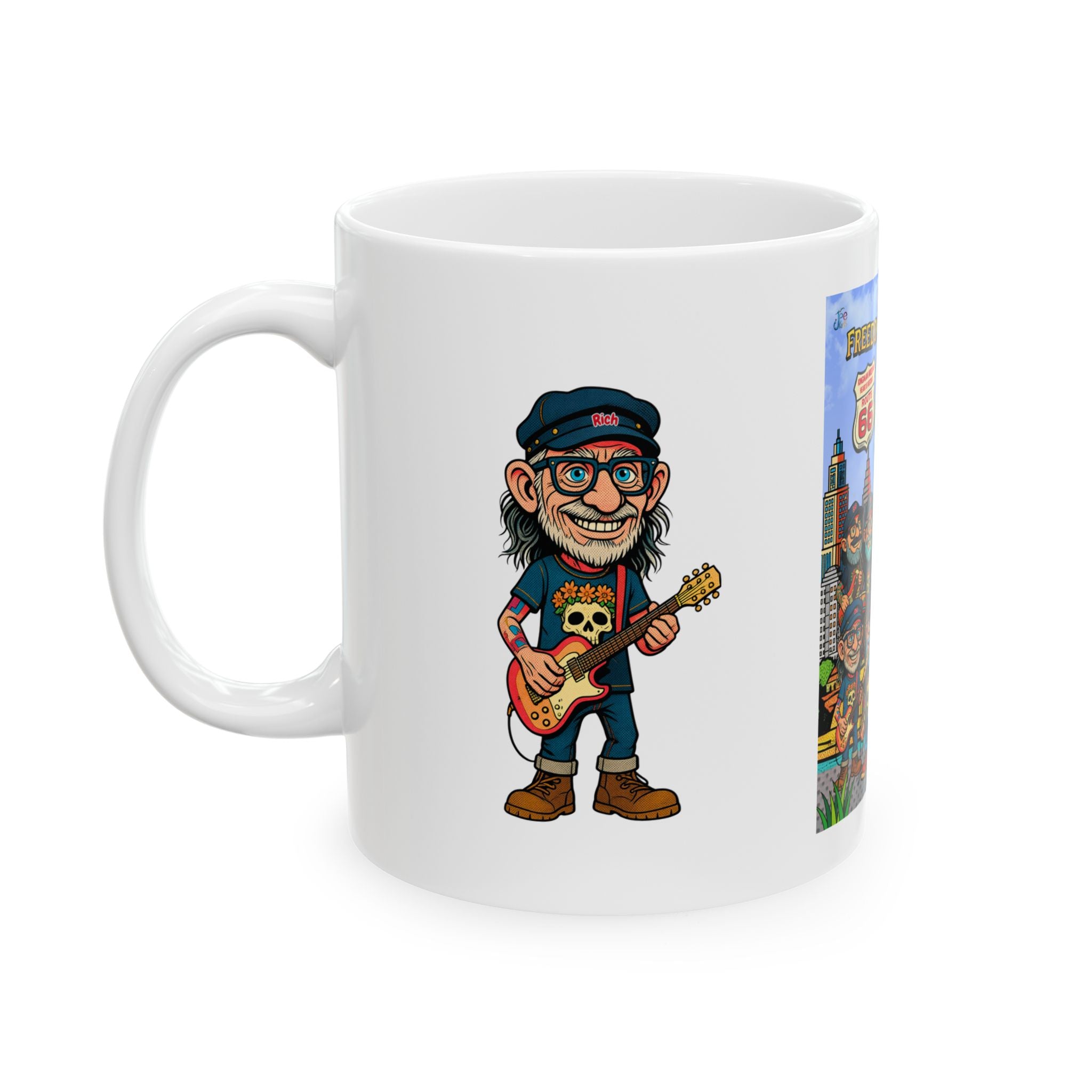 Freedom Made America mug | USA Coffee mug - New York coffee mug