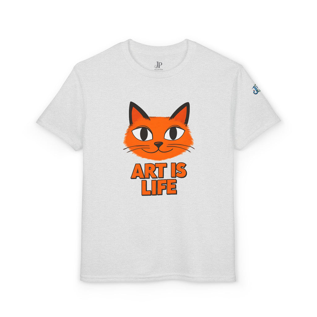 Art Is Life Youth T-Shirt | Kids Graphic Tee, JPE Kids Edition