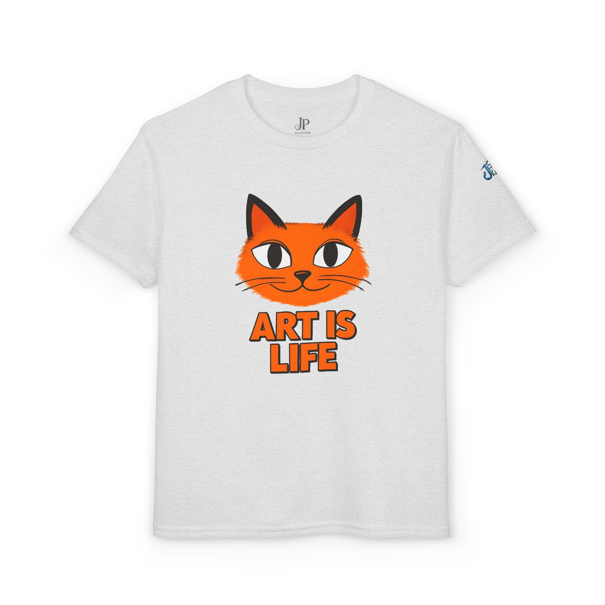 Art Is Life Youth T-Shirt | Kids Graphic Tee, JPE Kids Edition