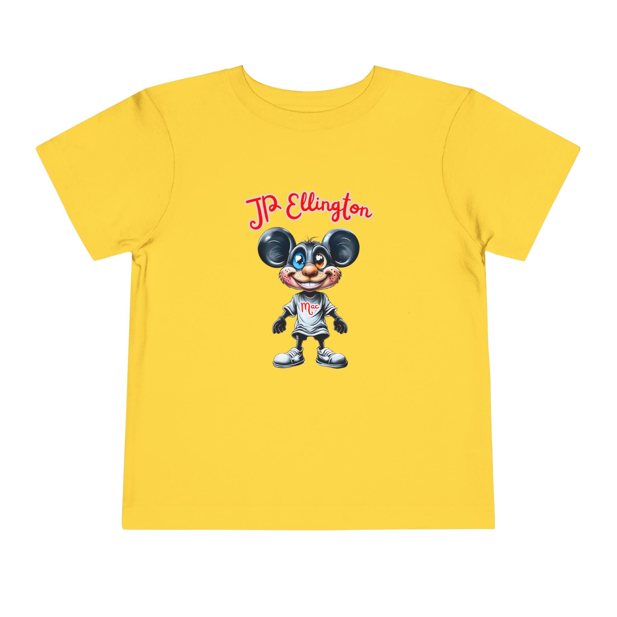 JP Ellington Cartoon Maus Charakter T-Shirt | Maus-Illustration im Vintage-Stil