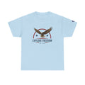 Explore Freedom Eagle T-Shirt | Patriotic American Flag Stars Tee, Titan Athletic, JP Ellington