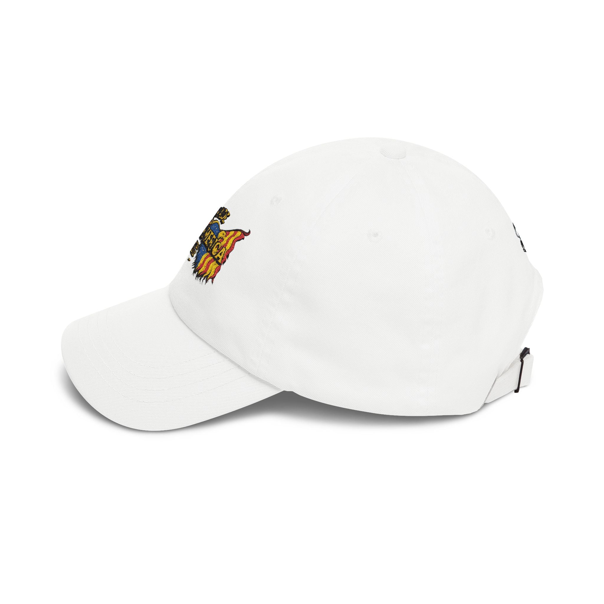 Freedom Made America Route 66 Map Dad Cap | Patriotic USA Flag Embroidered