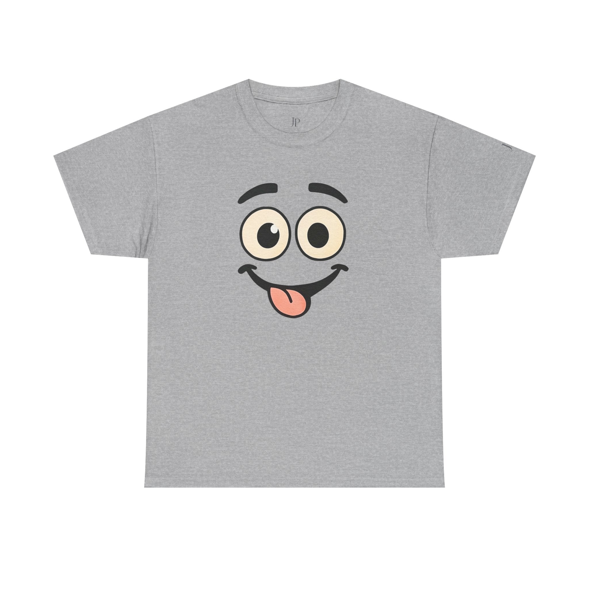 Goofy Smiley Face T-Shirt | Cute Tongue-Out Emoji Tee, JP Ellington Edition