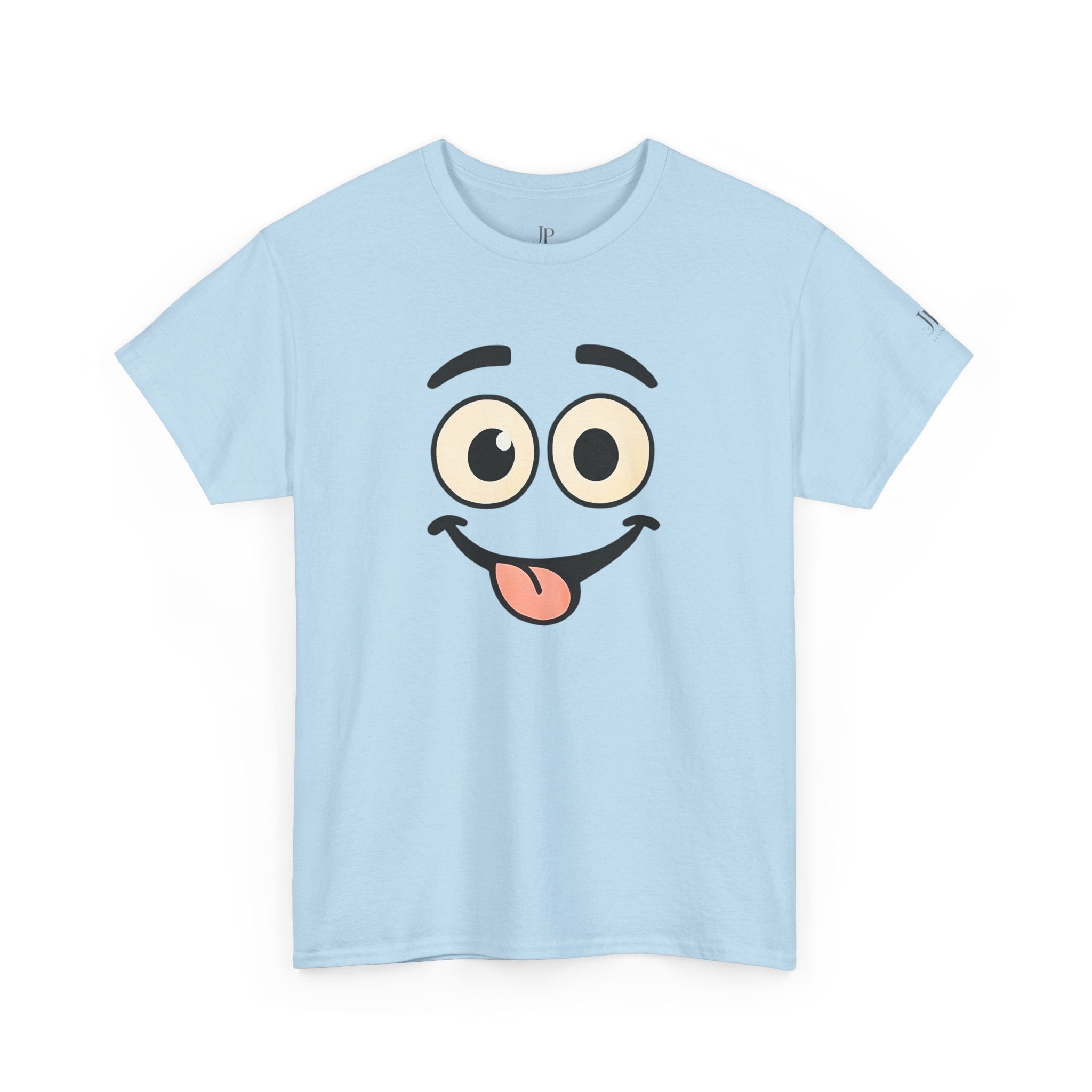 Goofy Smiley Face T-Shirt | Cute Tongue-Out Emoji Tee, JP Ellington Edition