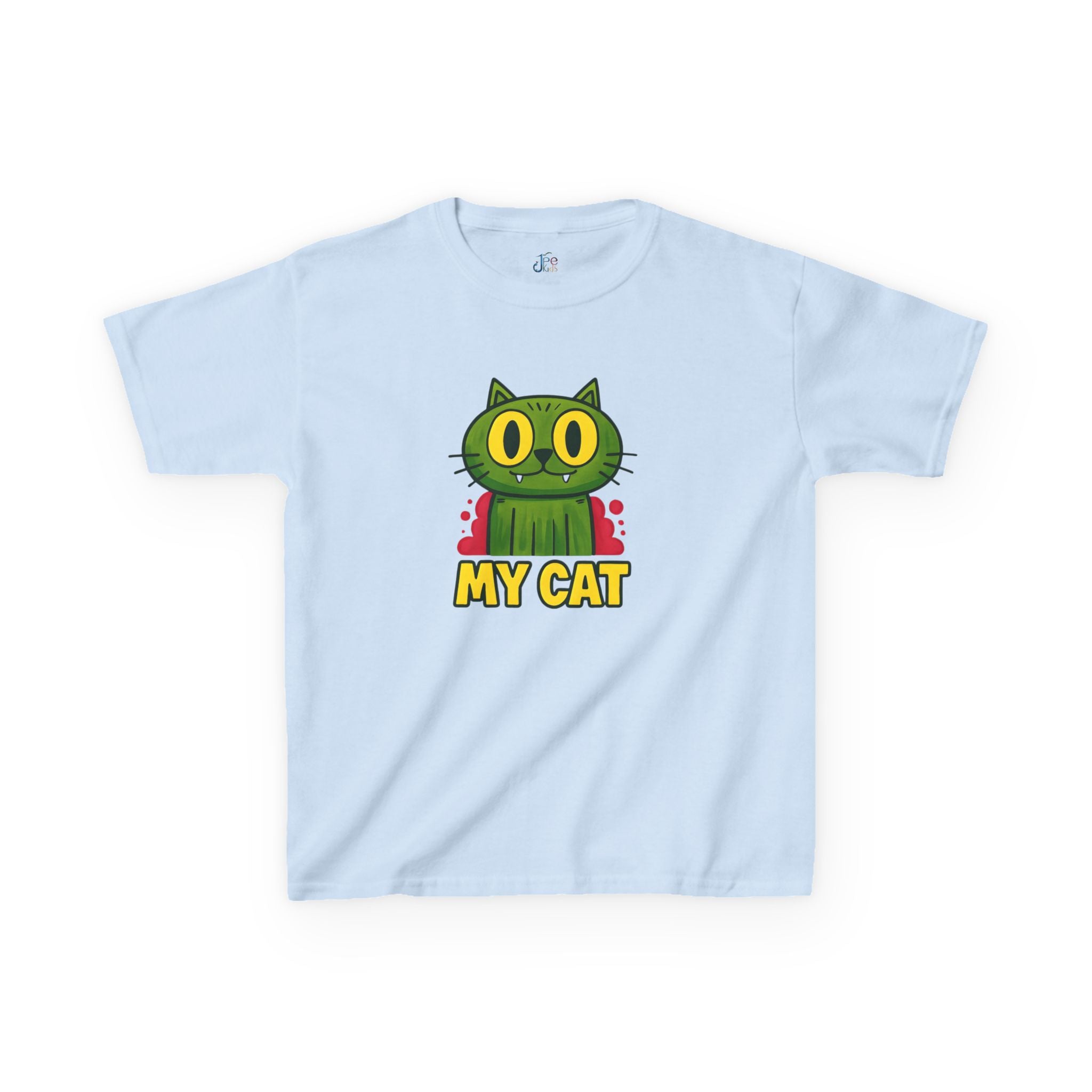Katzen-T-Shirt | Kinder-T-Shirt, Süßes Haustier-Design