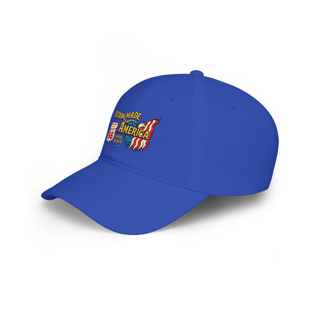 Freedom Made America Route 66 Flag Cap