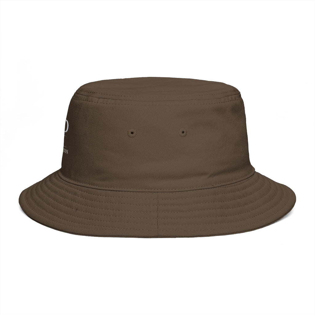 JP Ellington Embroidered Bucket Hat | Personalized Initials, Brown