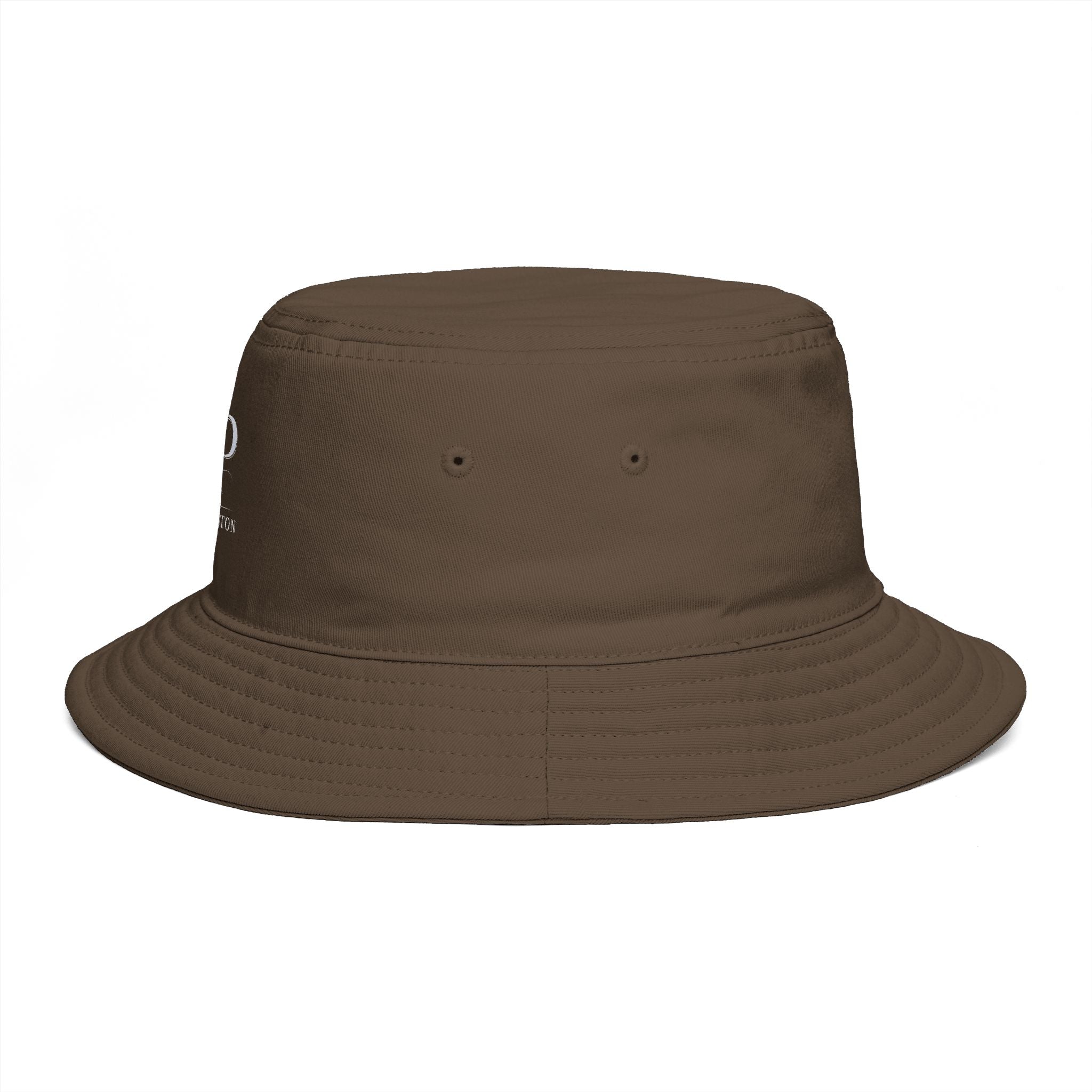 JP Ellington Embroidered Bucket Hat | Personalized Initials, Brown