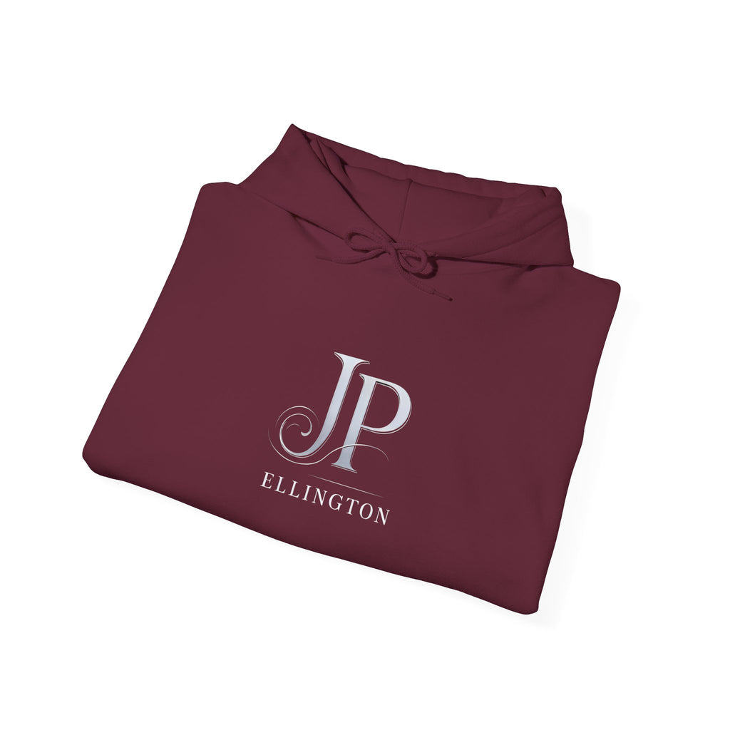 JP Ellington Hoodie | Elegant Initials Logo Sweatshirt