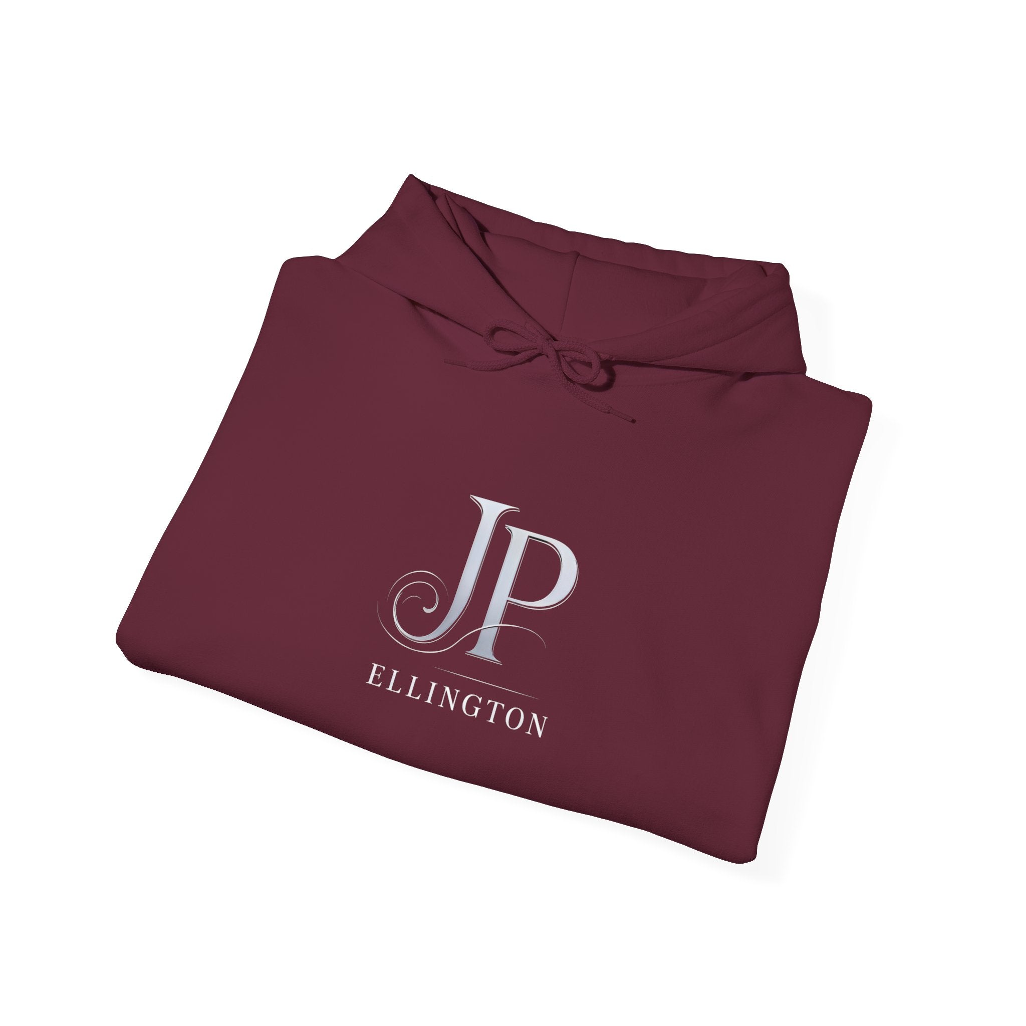 JP Ellington Hoodie | Elegant Initials Logo Sweatshirt