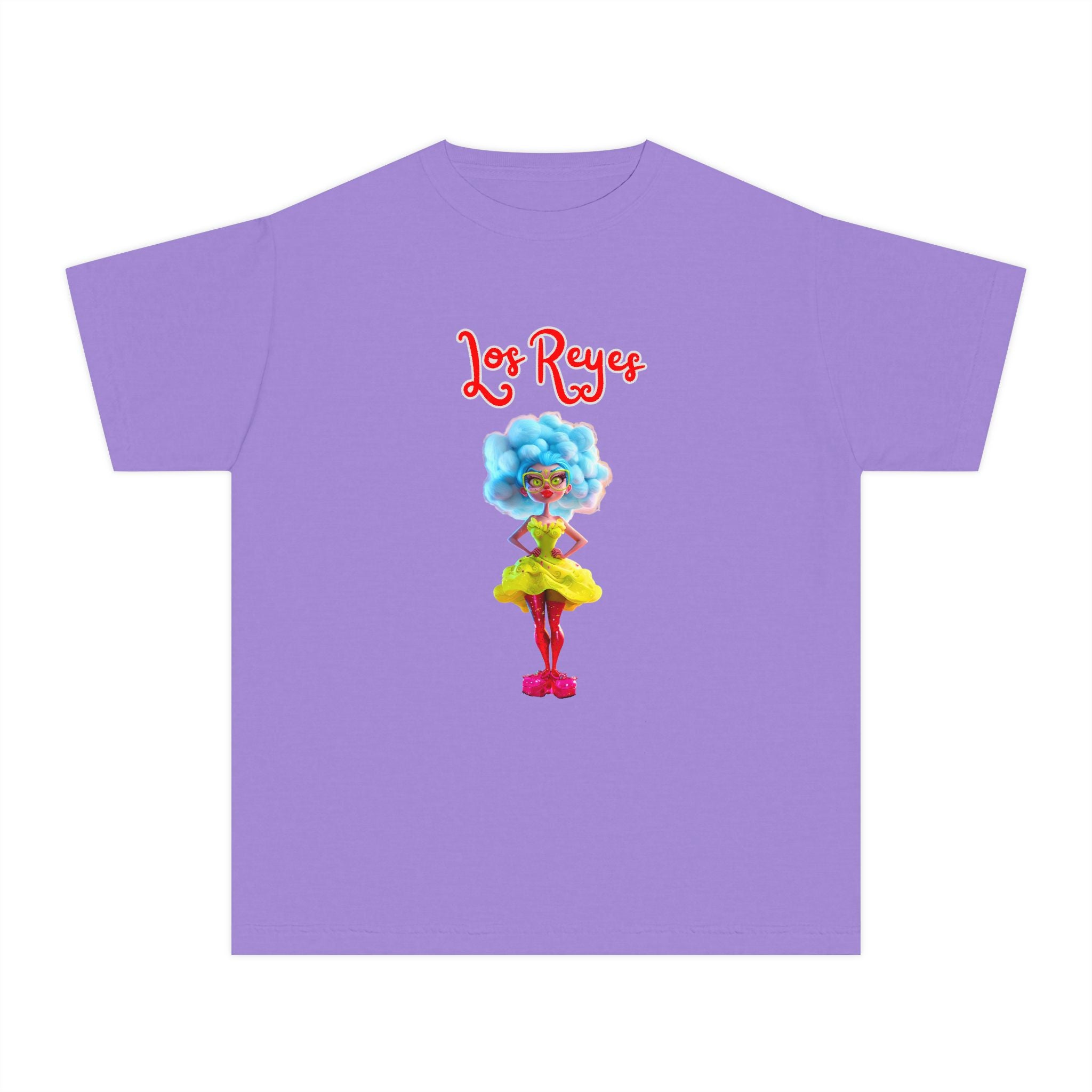 Los Reyes buntes Kinder T-Shirt | Kinder Baumwollshirt von JPE