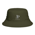 JP Ellington Embroidered Bucket Hat | Personalized Initials, Brown