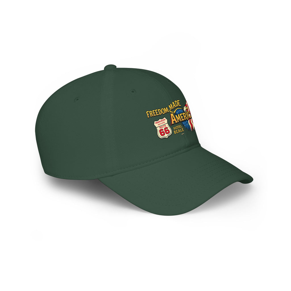 Freedom Made America Route 66 Flag Cap