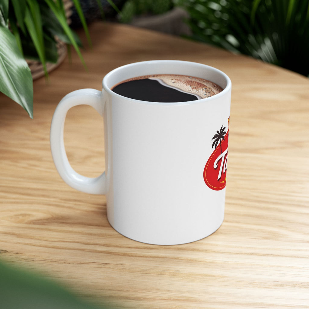 De Tapas Miami Ceramic Mug – Spanish Tapas Restaurant Coffee Cup