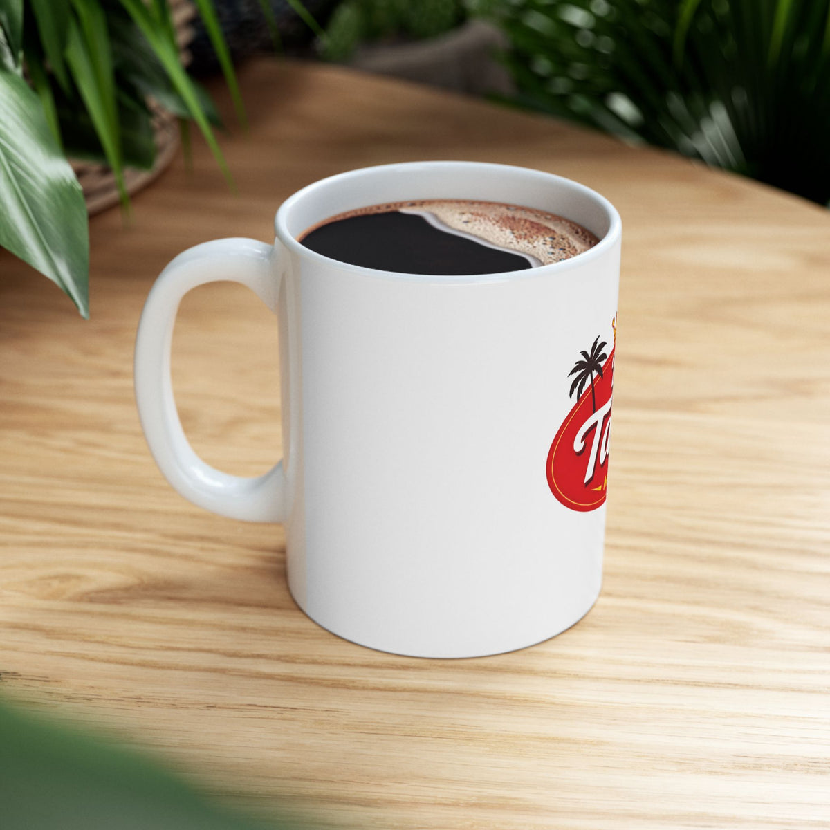 De Tapas Miami Ceramic Mug – Spanish Tapas Restaurant Coffee Cup