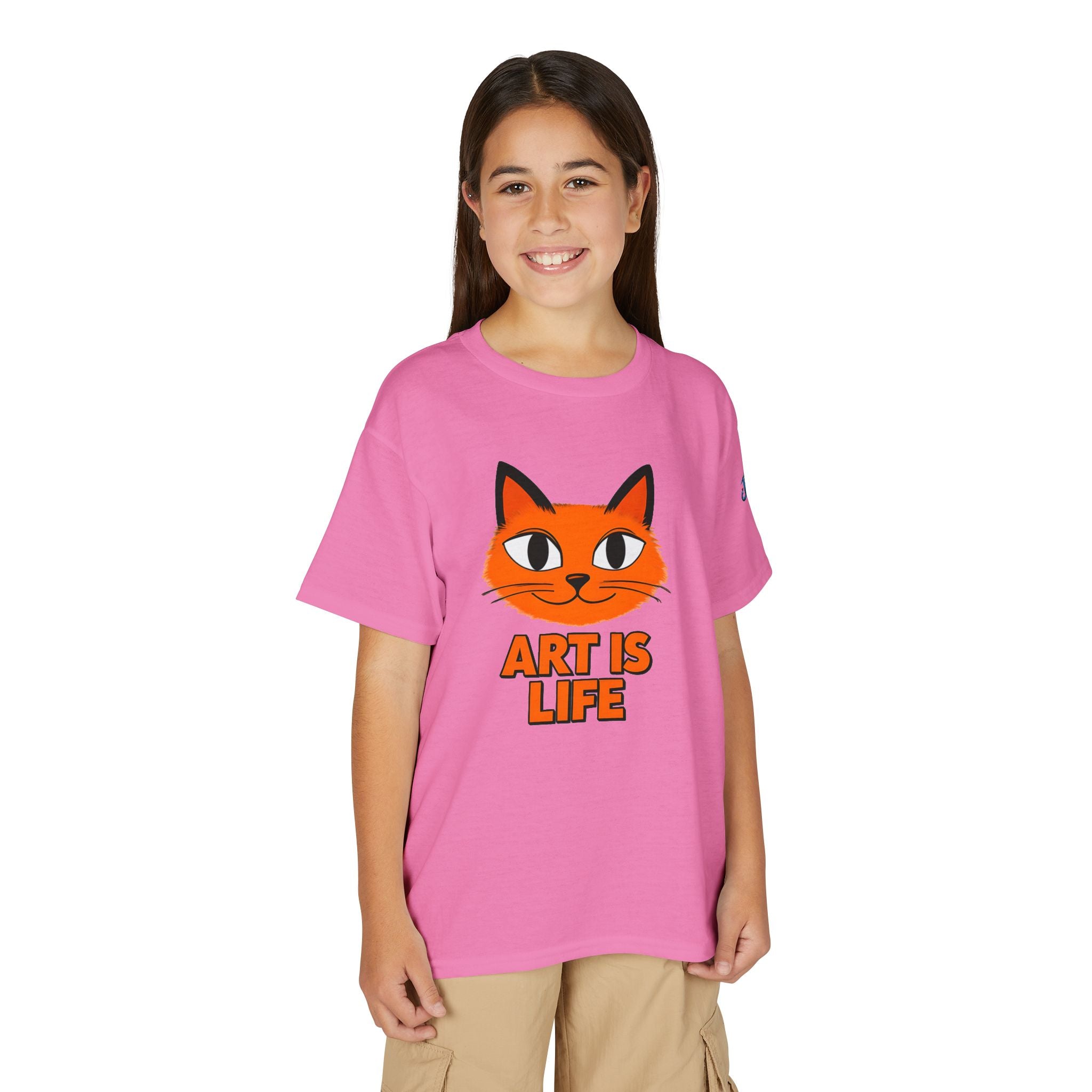 Art Is Life Youth T-Shirt | Kids Graphic Tee, JPE Kids Edition