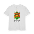Pineapple Creature Illustration T-Shirt | Colorful Tropical Kids Tee, JPE Kids Edition