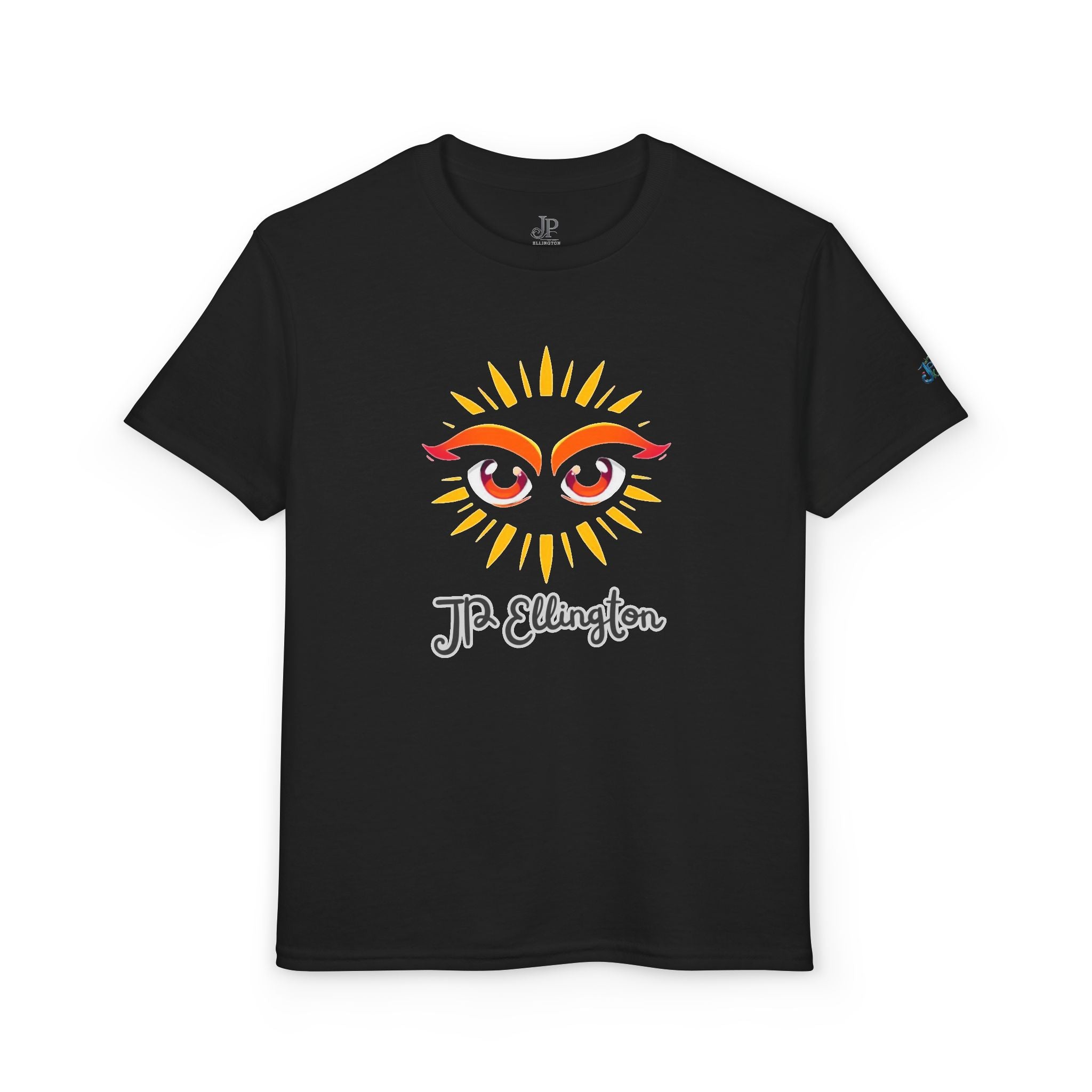 Sun Eyes Grafik-T-Shirt | Helle Sonnen-Gesicht, JR Ellington Kinder Edition