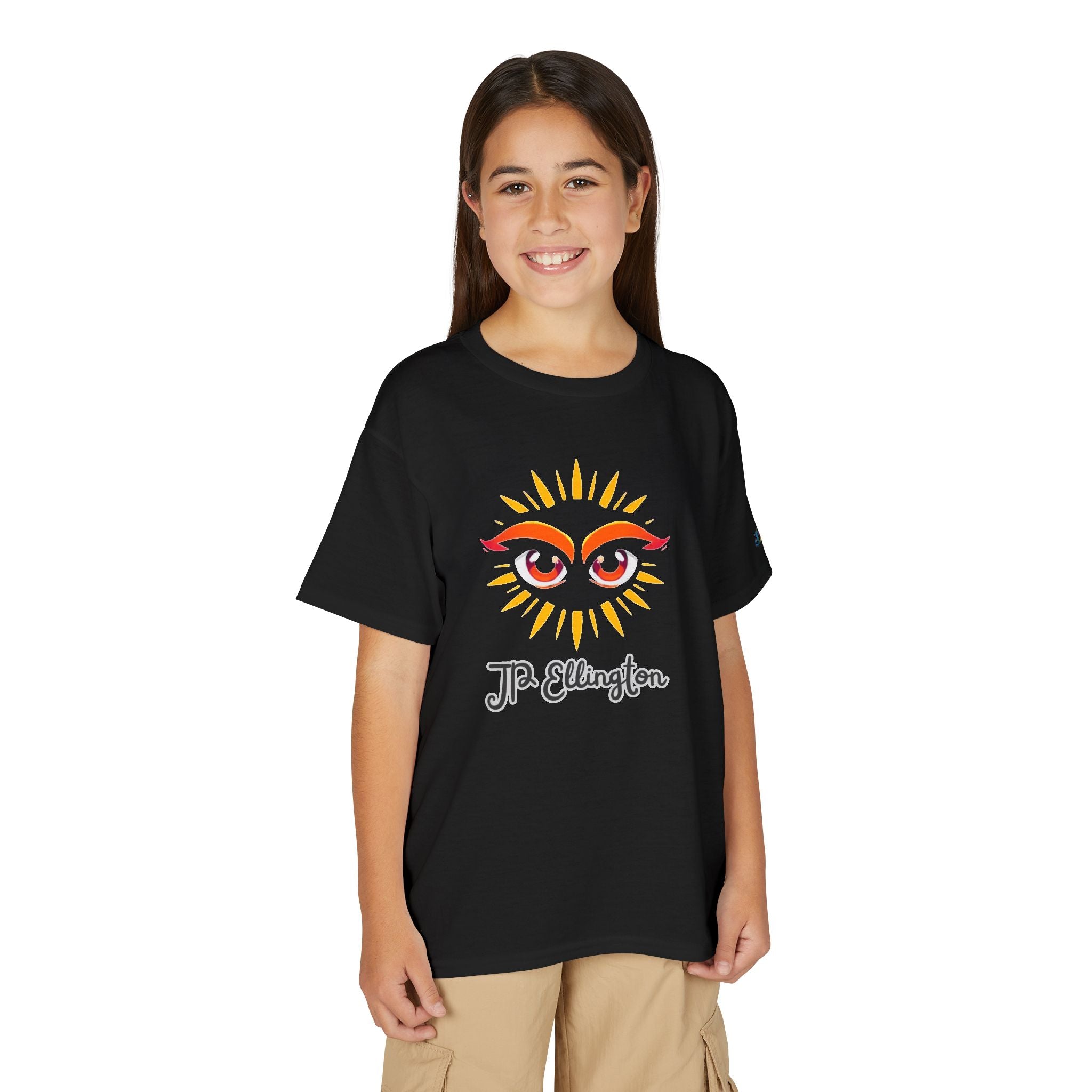 Sun Eyes Graphic T-Shirt | Bright Sun Face, JR Ellington Kids Edition