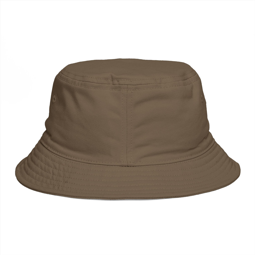 JP Ellington Embroidered Bucket Hat | Personalized Initials, Brown