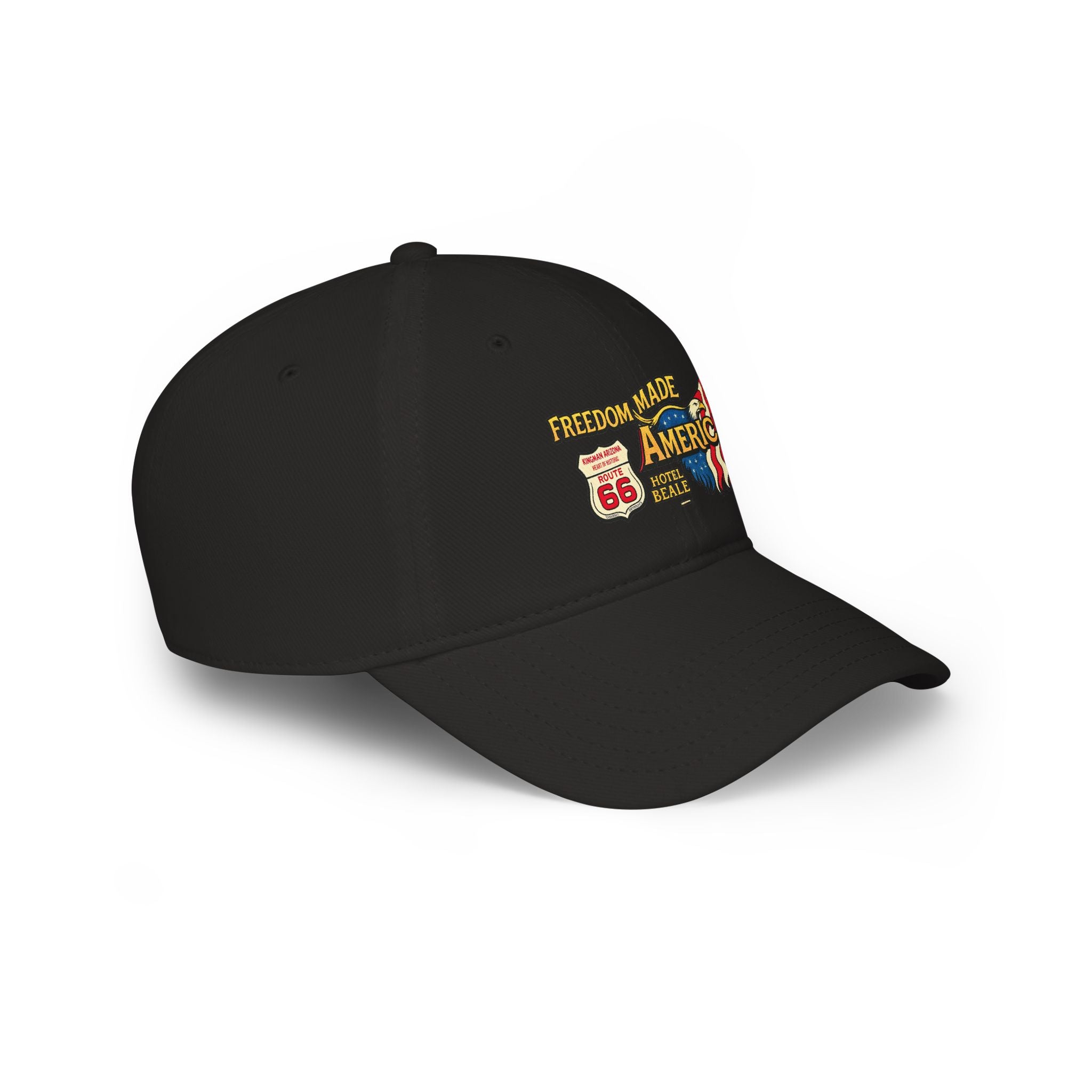 Freedom Made America Route 66 Flag Cap