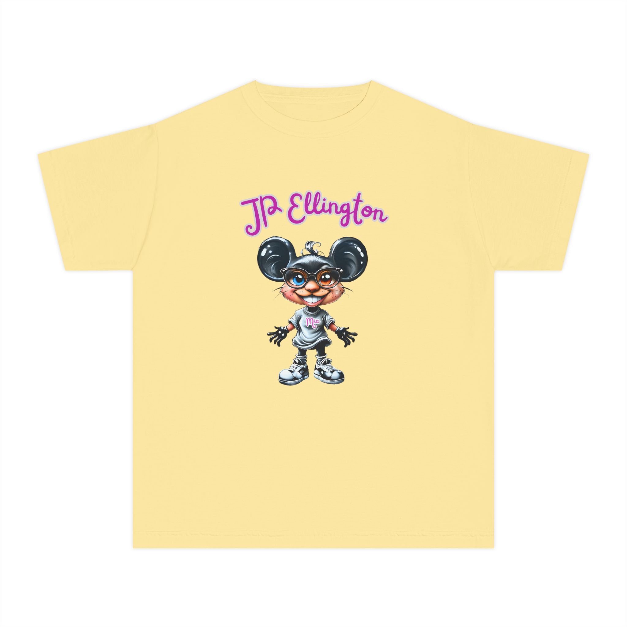 JP Ellington Maus Charakter T-Shirt | Niedliches Cartoon Kinder-Shirt