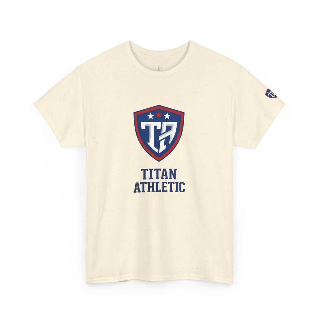 Titan Athleti Shield Tee | Sports Logo T-Shirt, School Team Apparel, JP Ellington