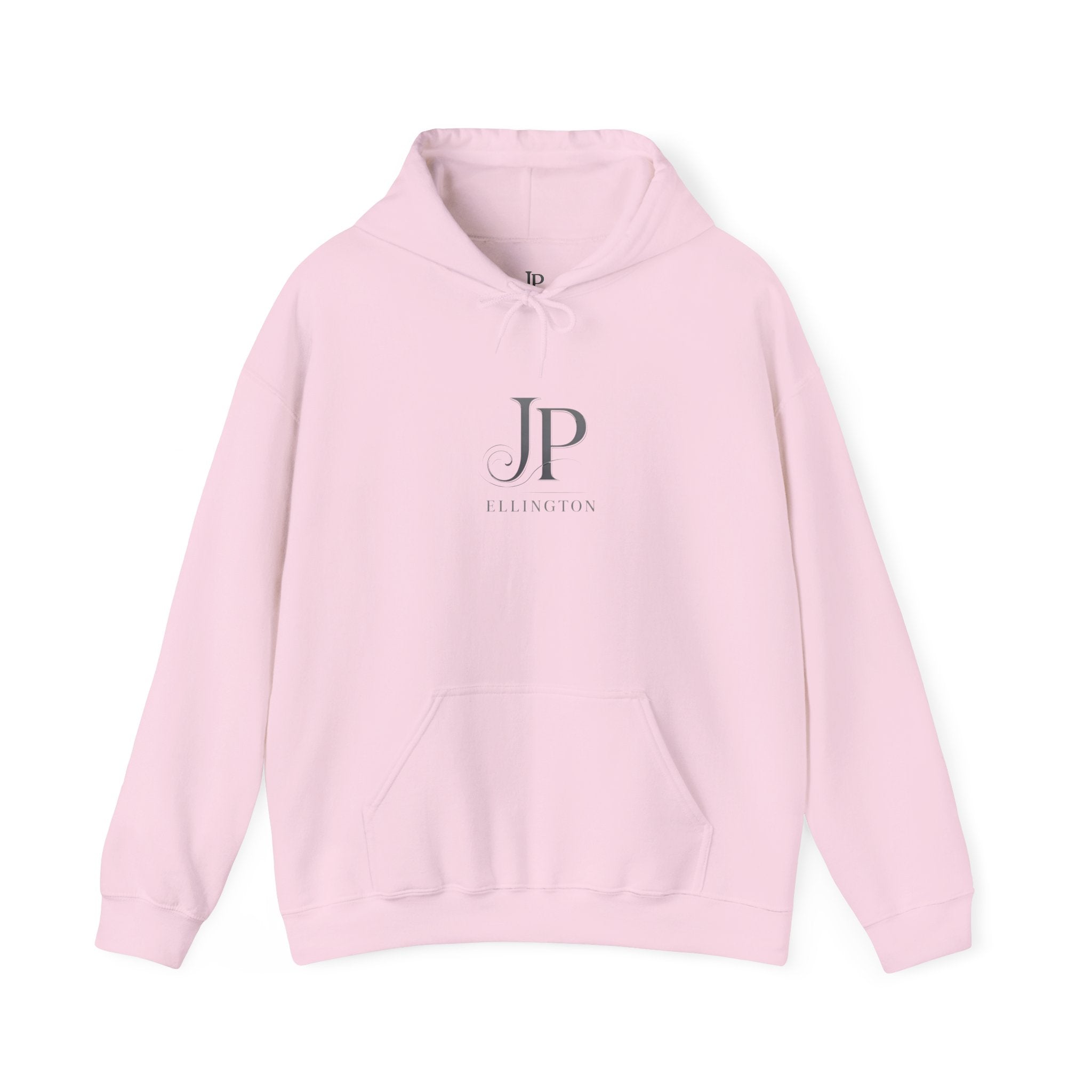 JP Monogramm Minimalistischer Hoodie | Initialen-Logo-Sweatshirt