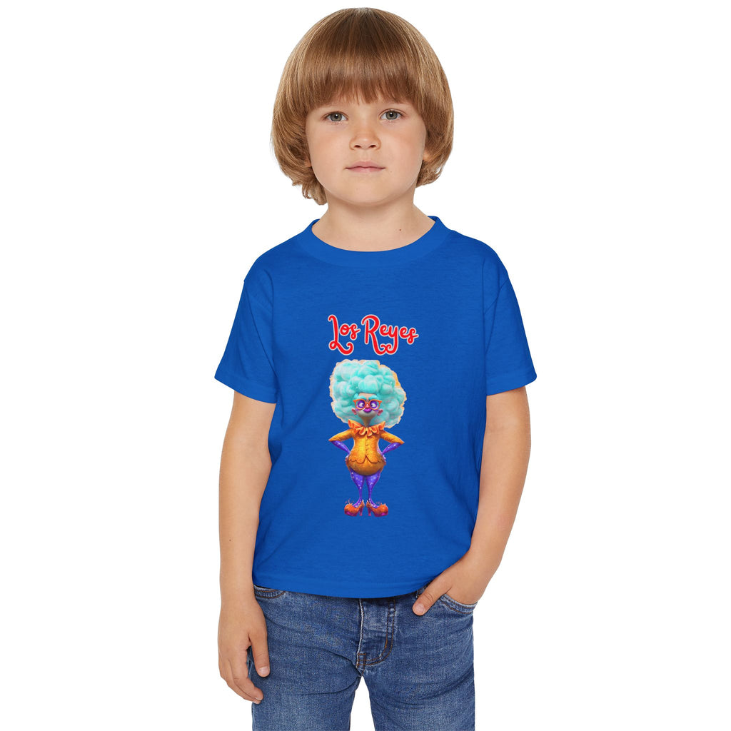 Los Reyes T-shirt | JPE Kids colorful illustration