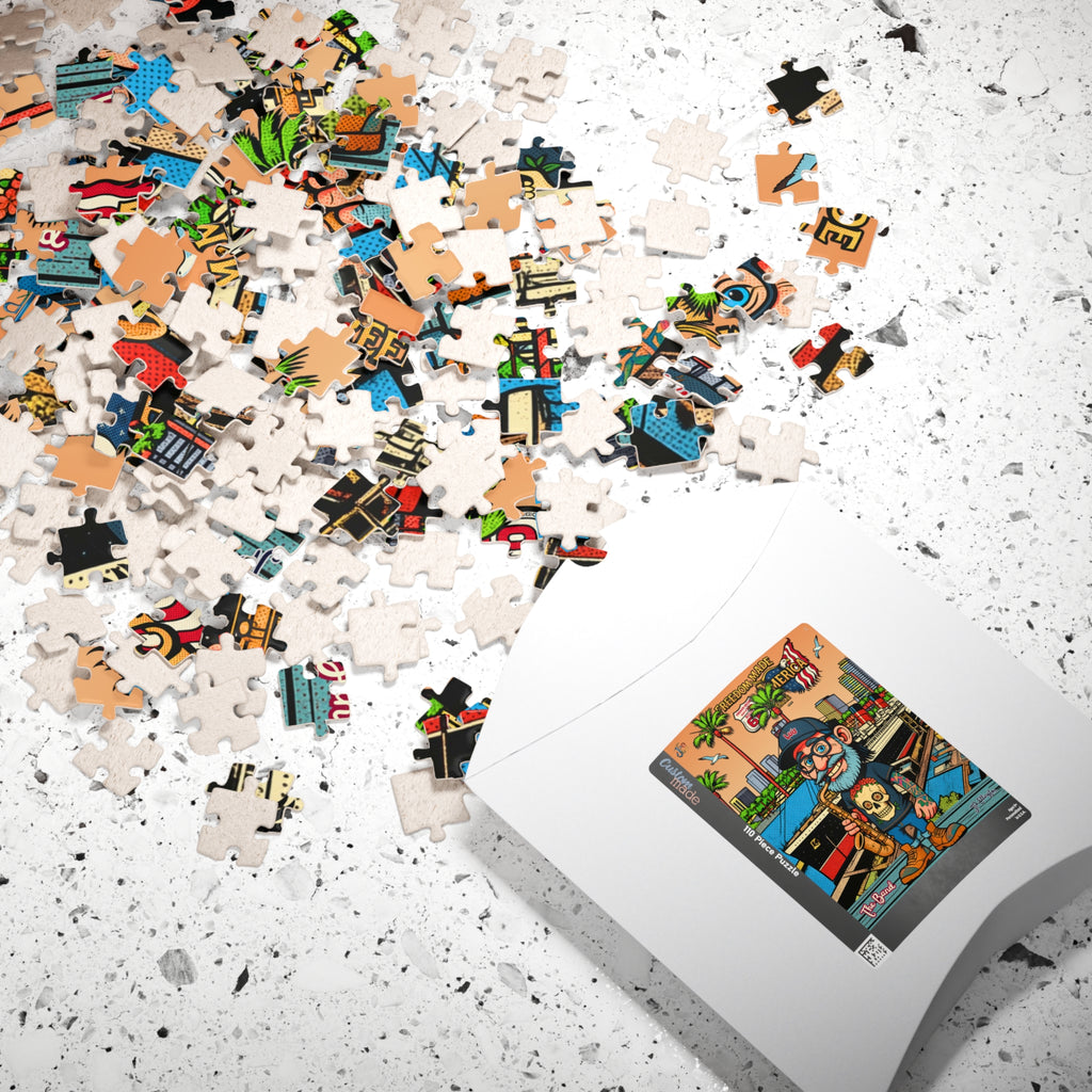Freedom made America Puzzle | Long Beach California Puzzle