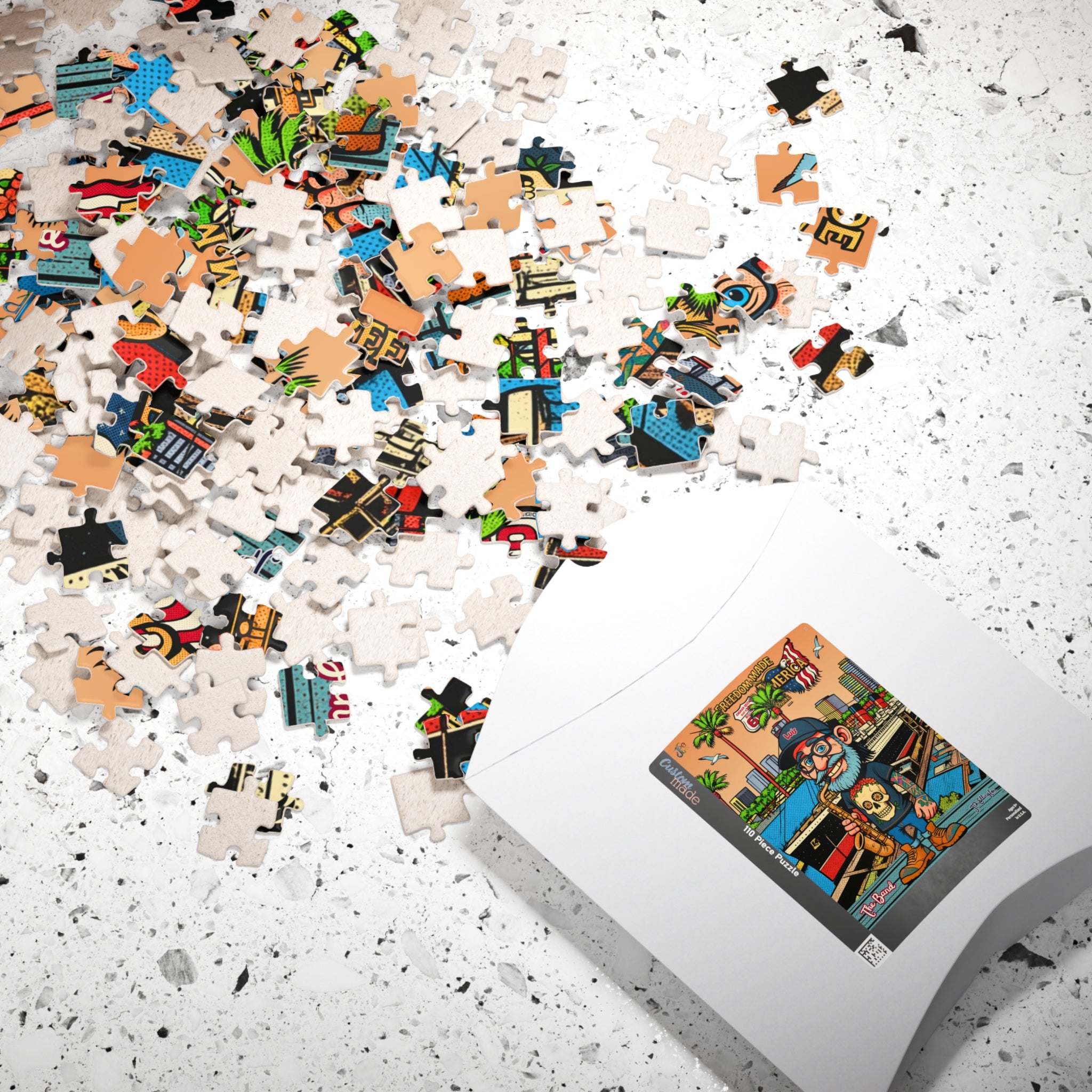 Freedom made America Puzzle | Long Beach California Puzzle