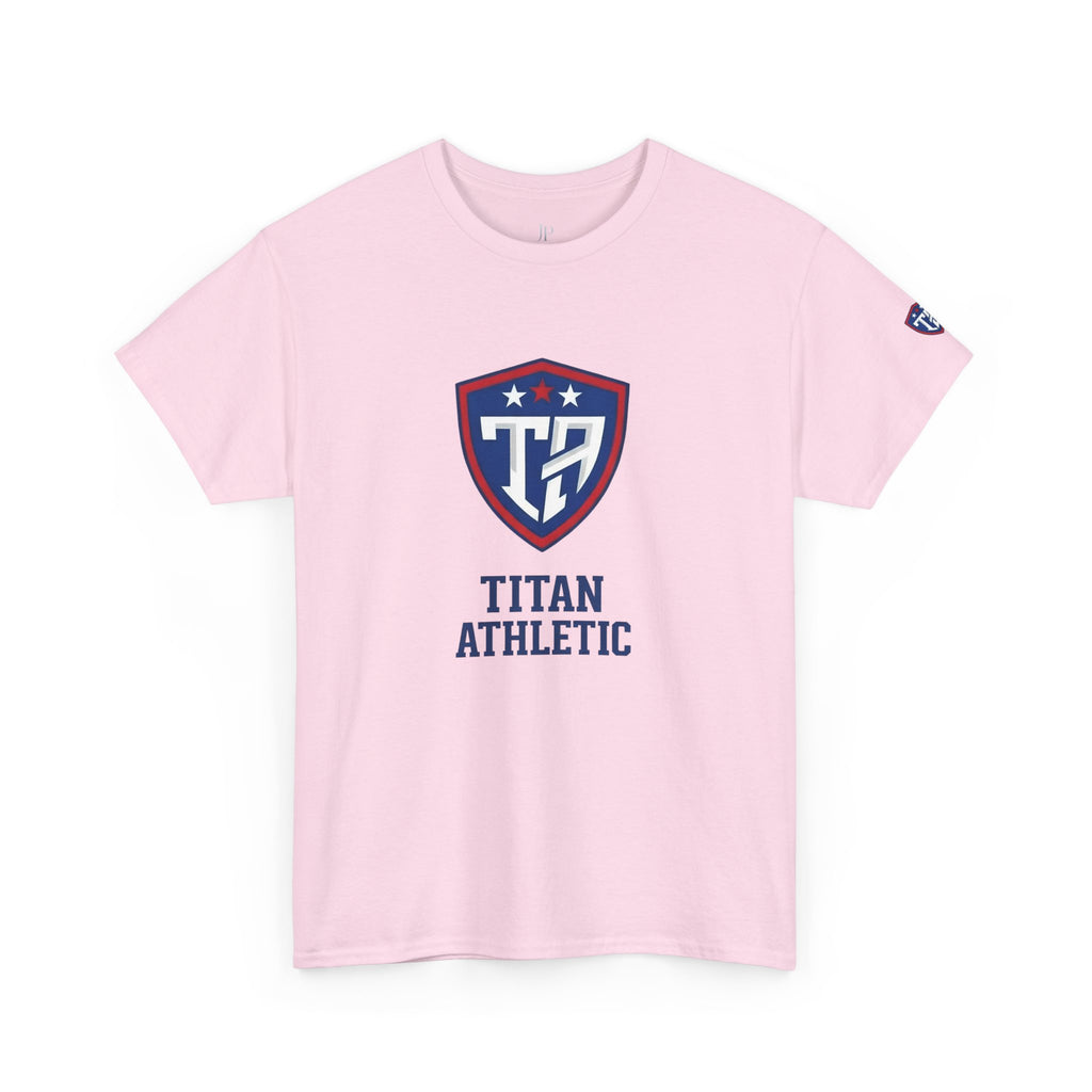 Titan Athleti Shield Tee | Sports Logo T-Shirt, School Team Apparel, JP Ellington