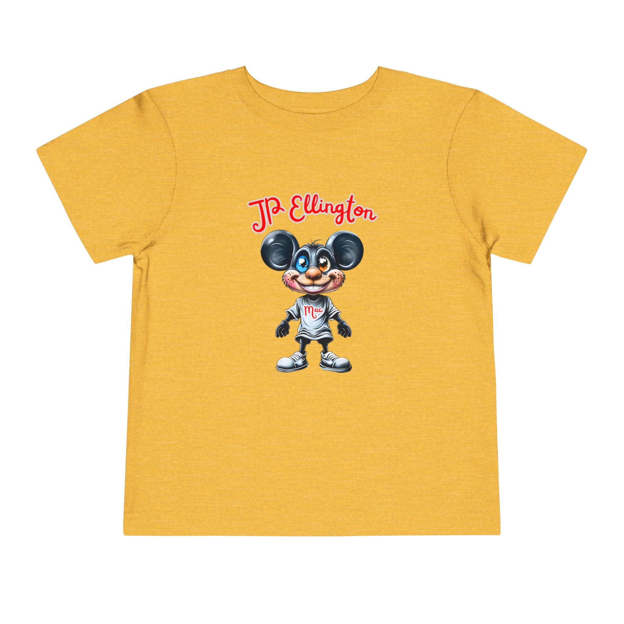 JP Ellington Cartoon Maus Charakter T-Shirt | Maus-Illustration im Vintage-Stil