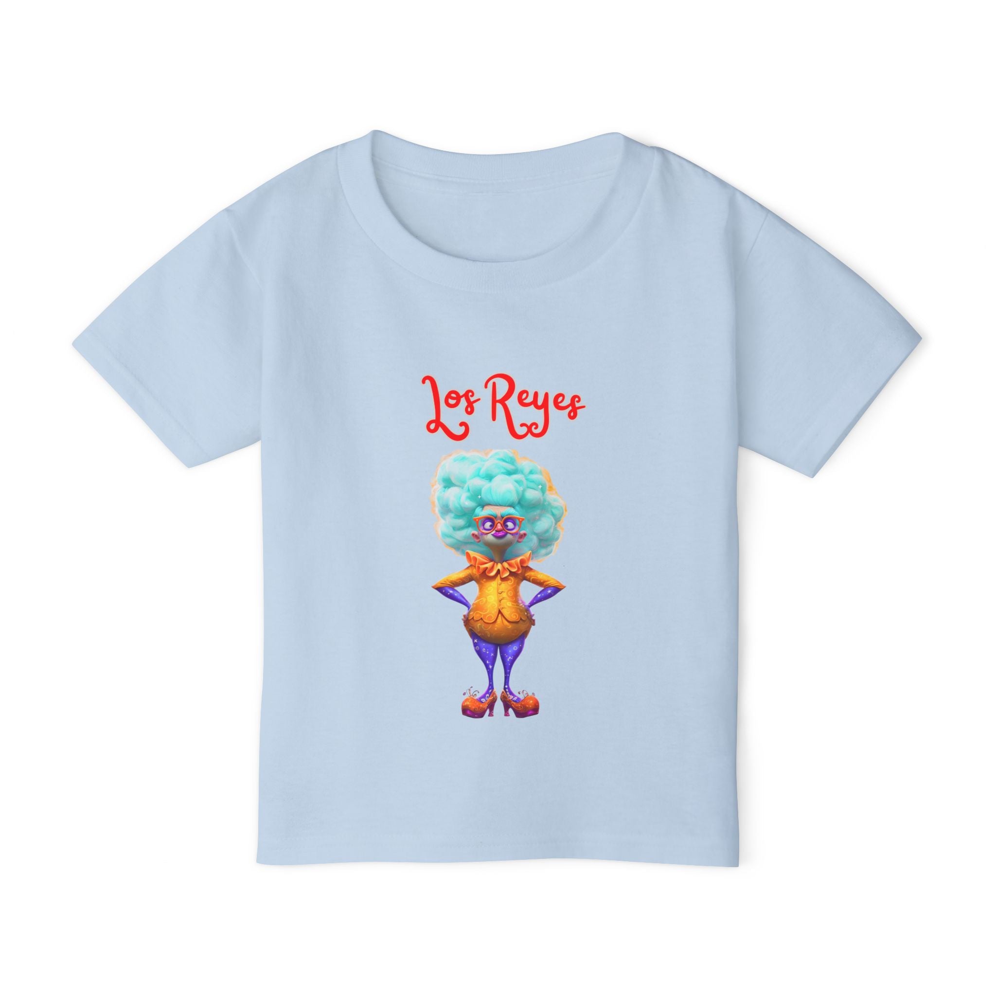 Los Reyes T-shirt | JPE Kids colorful illustration