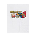 Freedom Made America Velveteen Plush Blanket | Route 66 Flag Eagle Design